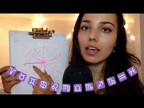 ASMR Astrology💫: How to read Houses, Signs, & the Horoscope Wheel 🔮