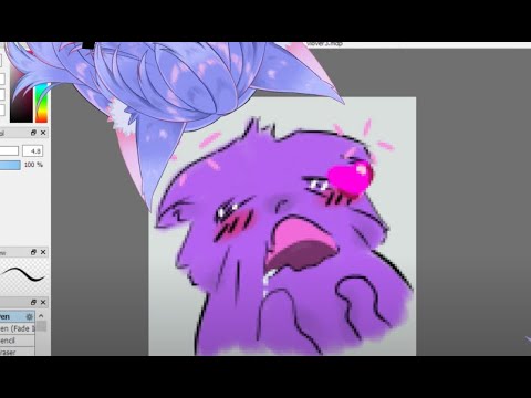 [Drawing] Animated Twitch Emote: Kegasm