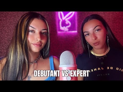 ASMR : DÉBUTANT VS EXPERT ft @Mathidouasmr 