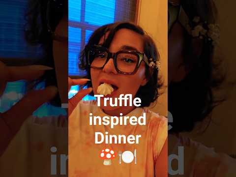 truffle in the chocolate dessert #foodie #santafenewmexico #newmexico #travel #vlog #food