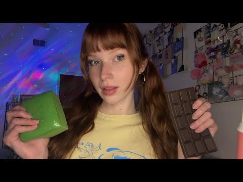 ASMR Squishies!! Fast Sticky Tapping, Mic Triggers, Whispers