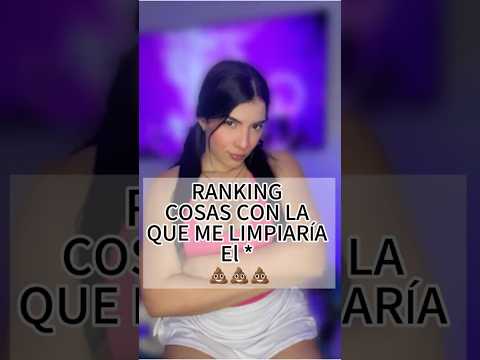 RANKEANDO OBJETOS PARA LIMPIAR EL DURAZNO💩🤢 #parati #humor #ranking #shorts #viralshort #funny