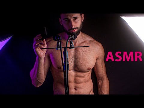 Shirtless ASMR 🧠 Intense Mouth Sounds & Male Whispers