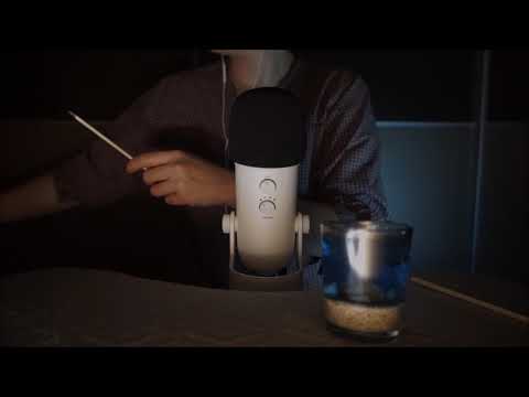 [ASMR] (Talking) Tapping Different 4 Candles, 4가지의 양초를 소개하면서 두드리고 불을 붙여보아요