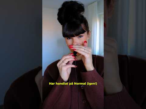 ASMR 🇸🇪 Jag har handlat på Normal (igen!)