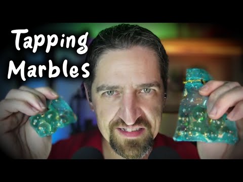 ASMR Showing You My Magic Marbles #Binaural #SleepAid Glass Tapping Triggers