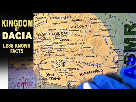 Kingdom of DACIA less known facts | Map analysis and tracing | ASMR soft spoken facts