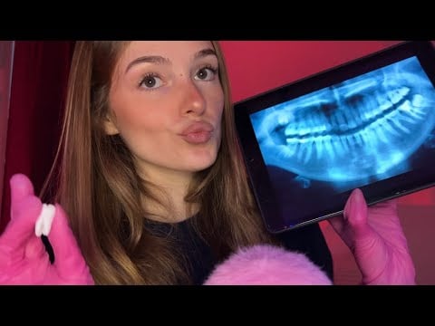 ASMR: TON EXAMEN MEDICAL TRÈS RÉALISTE 🩻🩺🥼 (rp dentiste: on enlève tes dents de sagesse🦷)