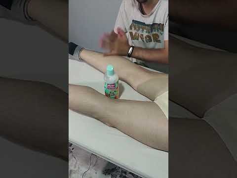 VERY RELAXING BACK LEG AND FOOT MASSAGE TURKISH THERAPY #satisfying #massage #shorts #asmr #relaxing