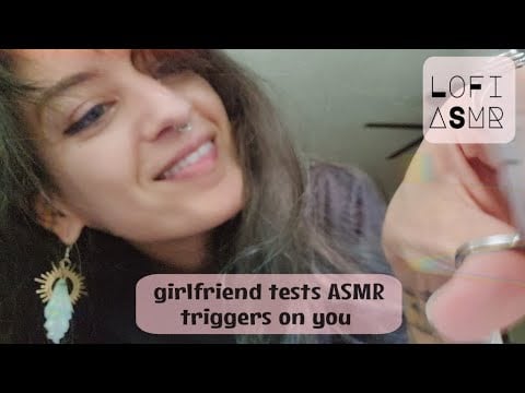 ASMR roleplay | testing my boyfriend for ASMR 