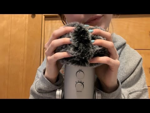 ASMR Fluffy Mic Scratching & Positive Affirmations 💌