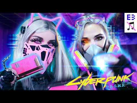 ASMR Cyberpunk Cybercats Post-Op Care📡🤖😺 Cranial Nerve Exam, Ear Cleaning | Cinematic Sci Fi