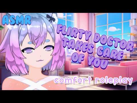 ASMR | Flirty Doctor Takes Very Good Care of You 💉 | Soft Whispers, Personal Attention, Mouth Sounds