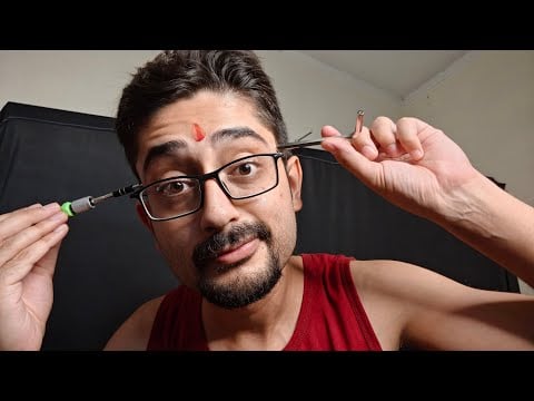 ASMR Fixing 🧠 Loose Screw 🪛 - Personal Attention Triggers for your Sleep (ढीले 🔩 टाइट)