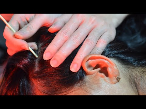 ASMR Scalp Scratching, Scalp Check, Scalp Scratch Relaxing For Sleep