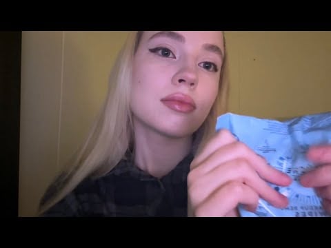 asmr with random stuff around me (controller tapping, hairbrush, comb, plastic crinkling) no talking