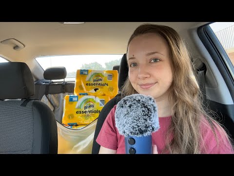 ASMR whisper ramble in my car ✨HAPPY MONDAY✨