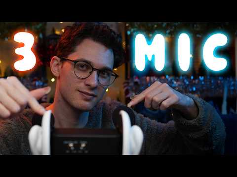 ASMR 4k | 3 micros pour 3x plus de détente !😴🧡