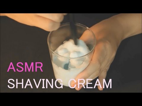 ASMR. Shaving Cream 면도크림+크림(Binaural) (No Talking)