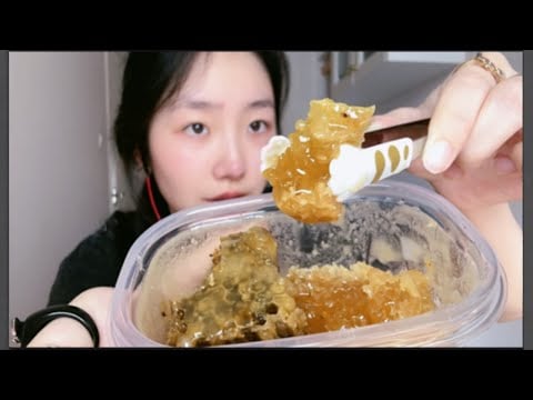 ”KC Assists Sleep” Eating Hive: Ten Hive Honey, Super-cool Chewing Sound for Stress Relief