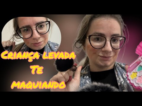 RolePlay Menina levada te maquiando l ASMR #asmr #roleplay #asmrcaseirinho #asmrcaseiro #dormir