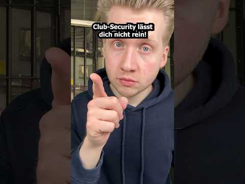 Club-Security lässt dich nicht rein! #asmr
