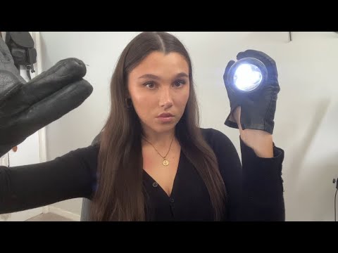 ASMR quick cranial nerve exam 👩‍⚕️🩺 (soft spoken + lofi)