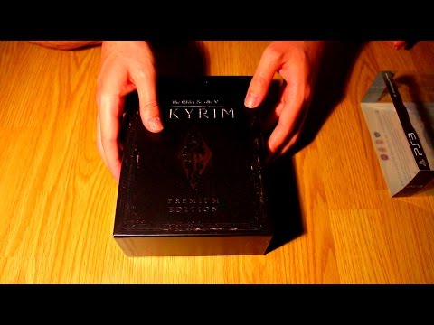 Déballage Collector Skyrim Premium Edition [ ASMR ]
