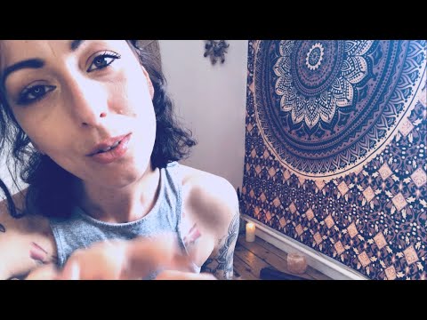 ASMR YOGA TEACHER | DEEP BREATHING | POST CLASS MASSAGE | DEEP RELAXATION | PERSONAL ATTENTION 💆‍♀️