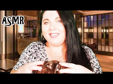 ASMR Shampoo and Hair Wash Roleplay (Real Hair, Hair Salon, Spraying, Scalp Massage, Hair Check)