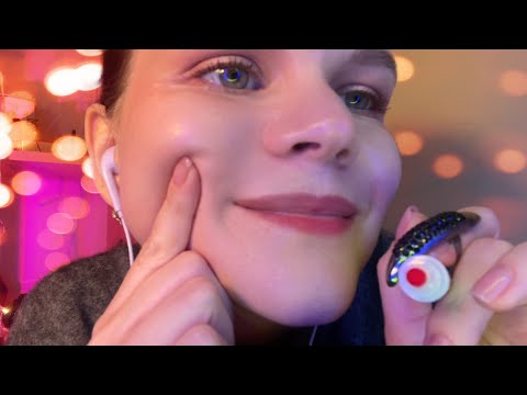 Asmr { Inaudible with UpClose face Tracing } ^ Anticipation 