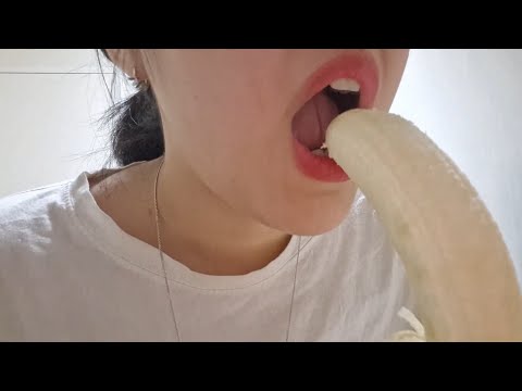 [ASMR] 바나나 이팅 사운드/banana eating sound/バナナ·イッティング·サウンド