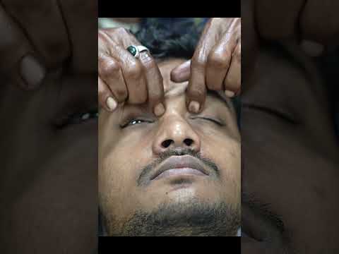 Uncle Barber Doing Pin Pen Massage And Neck Cracking ASMR #shorts