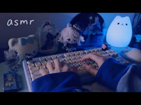 [ASMR] 1hr creamy typing on 5 keyboards ✧ no talking, no midroll ads ✧ for sleep & focus