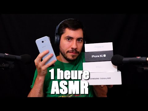 1 HEURE DE TRIGGERS SMARTPHONES ASMR
