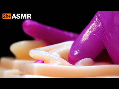 【ASMR】嫌な音ゼロ！😴安心して眠れる8種のすごく気持いい音 (オイルマッサージ/耳かき/脱皮)