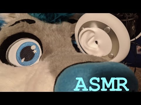 [Furry ASMR] Inner ear scratching (talking)