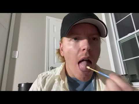 Fast ASMR Spit Painting - 1 Minute ASMR