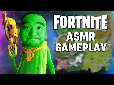 ASMR FORTNITE GAMEPLAY - Controller Sounds, Whispered (NEW SEASON)