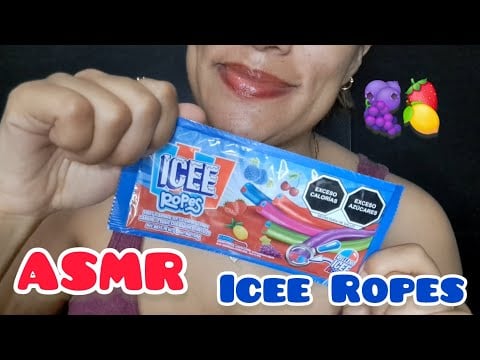 ASMR | DULCES lCEE | SONIDOS RELAJANTES #stickysounds