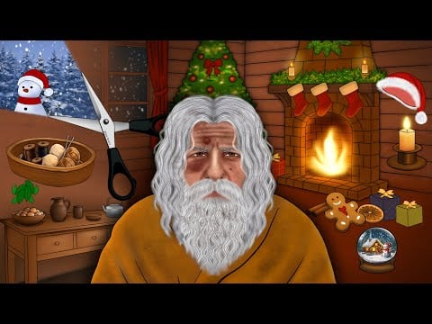 We Helped an Old Santa Claus, Christmas Miracle Story, ultimate Christmas makeover#asmr #animation