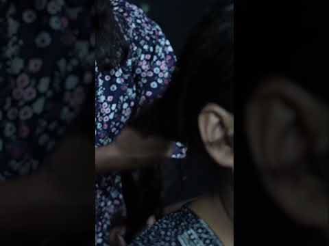 Satisfying Lady Barber Chopsticks Massage ASMR #shorts