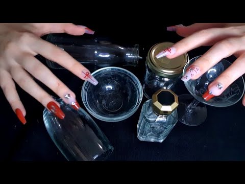 ASMR - Relaxing Glass Tapping For Sleep (No Talking)