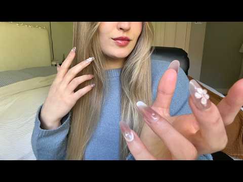 asmr🦋tingly hair scratching & sounds + hair on the mic🦋✨