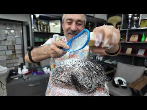 ASMR Shoulder Massage Roleplay , Acne Removal, Ear Cleaning, Most Relaxing Barber Massage Ever  💆‍♂️