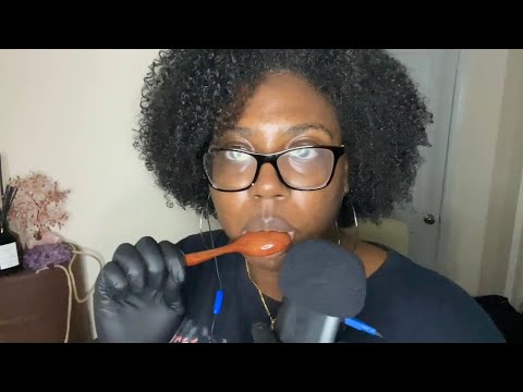 Asmr | Super Tingly Eating Your Face with my Tascam 😋