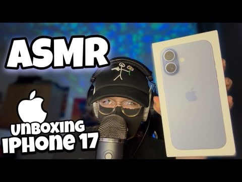 ASMR Français • UNBOXING DE L’IPHONE 17 ! 📱😴