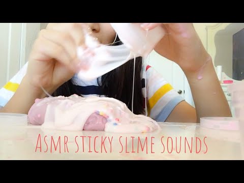 ASMR Slime Fails and Sticky Sounds