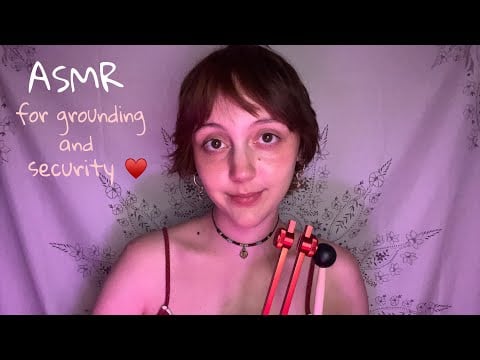 ASMR root chakra healing ❣️🌿 grounding your energy 🌳