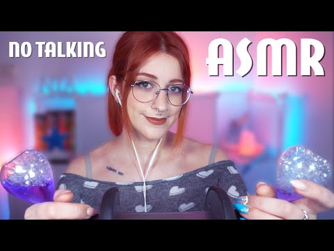 1 hora de ASMR sin hablar para dormir - Masaje oidos, sonido de agua relajantes, sonidos con la boca